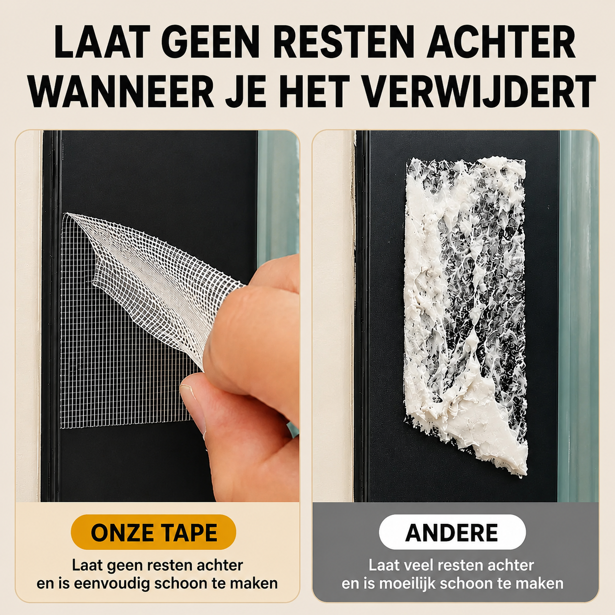 GripNet™ Klus in huis zonder boren, spijkers of geknoei